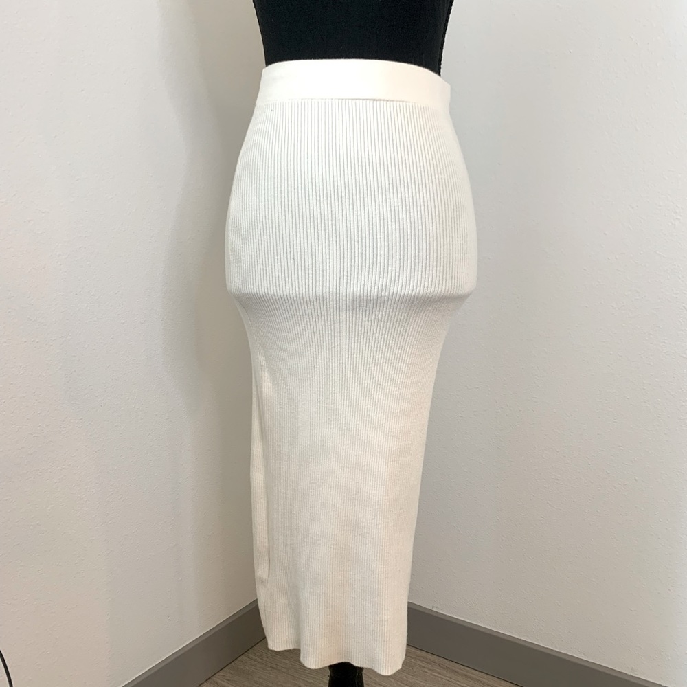 MANGO Knitted Dress With Elastic Waistband